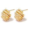 Brass Stud Earrings EJEW-R158-01G-1
