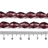 Transparent Glass Beads Strands EGLA-N013-T6mm-D03-4