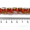 Handmade Gold Foil and Silver Foil Lampwork Beads FOIL-C001-01C-02-4
