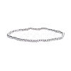 Glass Round Beaded Stretch Bracelet for Women BJEW-JB07911-05-1