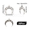 Tibetan Style Alloy Pendants FIND-SC0004-55-2