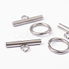 Tarnish Resistant 304 Stainless Steel Toggle Clasps X-STAS-H052-21-2