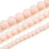 Opaque Glass Beads Strands GLAA-T032-P6mm-MD09-4