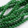 Natural Dyed White Jade Beads Strands X-JBR10-8mm-4