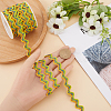10 Yards Polyester Wave Ribbon OCOR-GF0003-14A-3