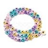 Handmade Evil Eye Lampwork Beads Strands LAMP-G164-10A-2