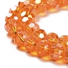 Transparent Glass Beads EGLA-A035-T8mm-B05-3