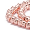 Non-magnetic Synthetic Hematite Beads Strands G-H270-03RG-3