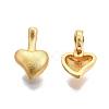 Brass Twisters Clasps KK-C005-03MG-1