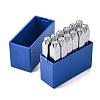 Iron Metal Stamps AJEW-L060-10-1