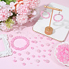 450Pcs 4 Styles Spray Painted Crackle Glass Beads CCG-PA0001-09E-4