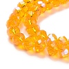 Electroplate Glass Beads Strands EGLA-A034-T4mm-L11-3