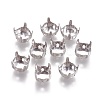 Non-Tarnish 316 Surgical Stainless Steel Sew on Prong Settings X-STAS-E470-01A-P-2