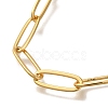 Letter B Brass Micro Pave Clear Cubic Zirconia Cable Chain Bracelets for Women BJEW-L696-112G-3