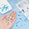 6000Pcs 10 Styles Pointed Back Acrylic Rhinestone Cabochons TACR-GA0001-07C-3