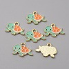 Alloy Enamel Pendants X-FIND-CJC0010-30LG-01-1