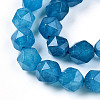 Dyed Natural White Jade Beads Strands G-T139-8mm-46F-4