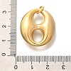 PVD Vacuum Plating 304 Stainless Steel Pendants STAS-U035-41G-01-3