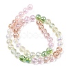 Electroplate Glass Beads Strands LS-EGLA-D300-06-8mm-17-3