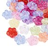 Transparent Crackle Acrylic Beads OACR-Q203-03-1