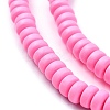 Handmade Polymer Clay Beads Strands CLAY-N008-008C-3