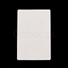 Rectangle Paper Earring Display Cards CDIS-D007-01B-4