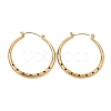 304 Stainless Steel Hoop Earrings for Women SA-CBA37BC-24G-4