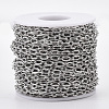 Tarnish Resistant 304 Stainless Steel Cable Chains STAS-R100-16-2