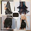 Polyester Tassel Lace Trim SRIB-WH0011-251A-01-6