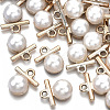 ABS Plastic Imitation Pearl Pendants OACR-N010-012-1