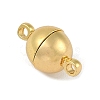 Rack Plating Brass Magnetic Clasps KK-Z070-20G-01-2