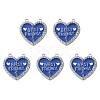 Alloy Enamel Split Pendant ENAM-YW0003-81H-1