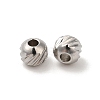 Non-Tarnish 201 Stainless Steel Bead STAS-H214-29B-P-2-2