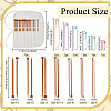 7Pairs 7 Styles Bamboo Knitting Needles TOOL-JOY0001-01-2