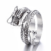 316 Surgical Stainless Steel Wide Band Rings RJEW-F054-03AS-21mm-1