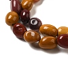 Natural Mookaite Beads Strands G-L608-A05-01-4