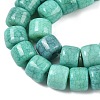 Ombre Effect Dyed Glass Beads Strands GLAA-H037-01-4