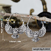 Bohemian Style Alloy Owl Hoop Earrings FS-WGF4BD1-01-4