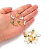 20Pcs 2 Style Alloy Enamel Pendants ENAM-YW0002-13-5