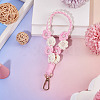 Hand-woven Flower Pendant Decorations KEYC-TAC0009-02KCG-01-4