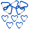5Pcs Zinc Alloy Spring Gate Rings FIND-TA0009-73D-1