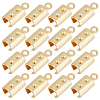 180Pcs 304 Stainless Steel Folding Crimp Ends STAS-SC0005-40B-1