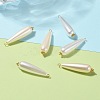 Acrylic Imitation Pearl Pendants PALLOY-JF00572-3