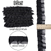 20M Double Satin Lace Edge Trim Organza Lace Ribbon OCOR-UN0001-02B-4