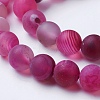 Natural Grade A Striped Agate/Banded Agate Beads Strands G-E478-10mm-4