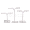 Acrylic Earring Display Tower Set EDIS-K004-01B-1