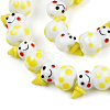 Handmade Lampwork Beads Strands LAMP-N021-43J-3