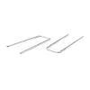 200Pcs 2 Style Galvanized Iron M-Shape pins TOOL-GA0001-54-3