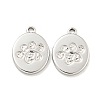Non-Tarnish 304 Stainless Steel Charms STAS-L278-053P-1