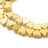 Non-magnetic Synthetic Hematite Beads Strands G-A181-A03G-2